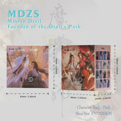 Mo Dao Zu Shi Grandmaster of Demonic Cultivation Anime Merch Badge 6 Pack Set Blind Box Official Merch CN Version