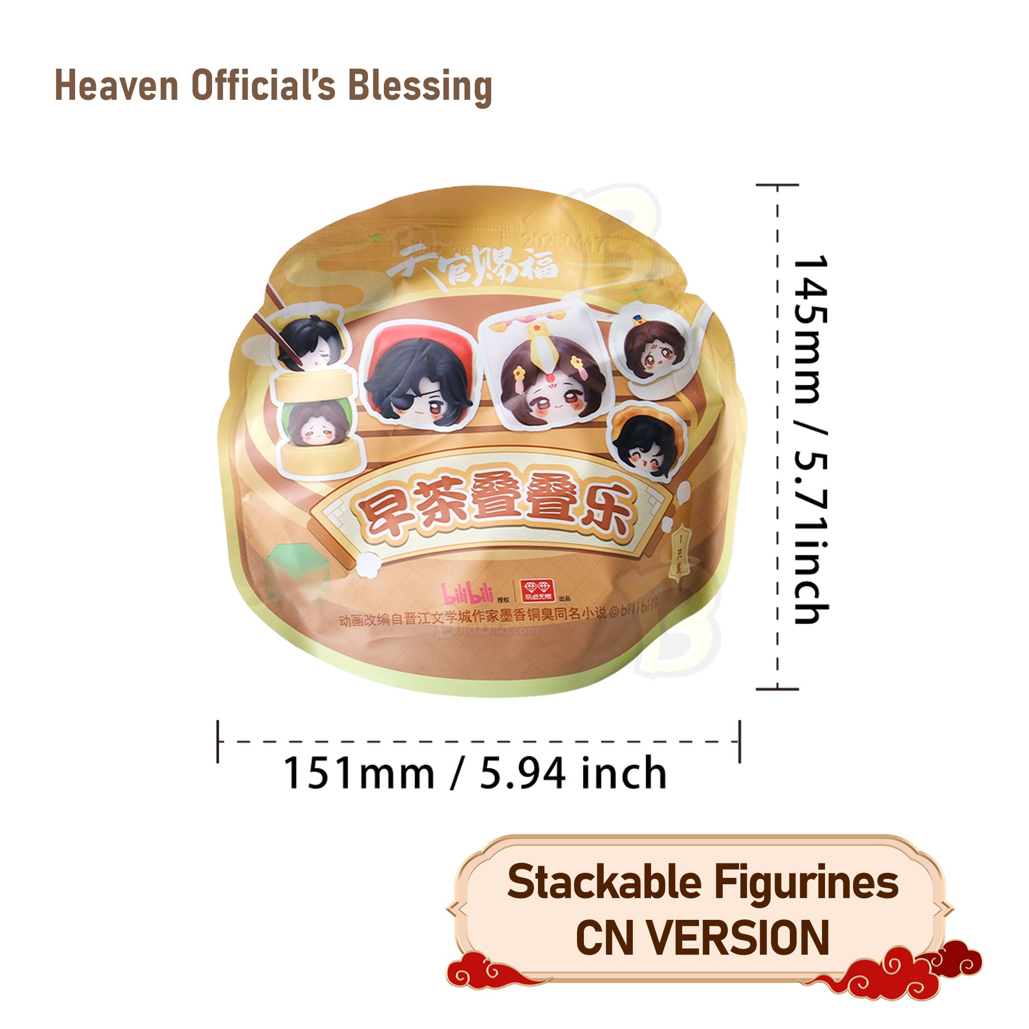 Heaven Official's Blessing Chibi Mascot Ver. Blind Box Figurine Stack Toy Vol.2