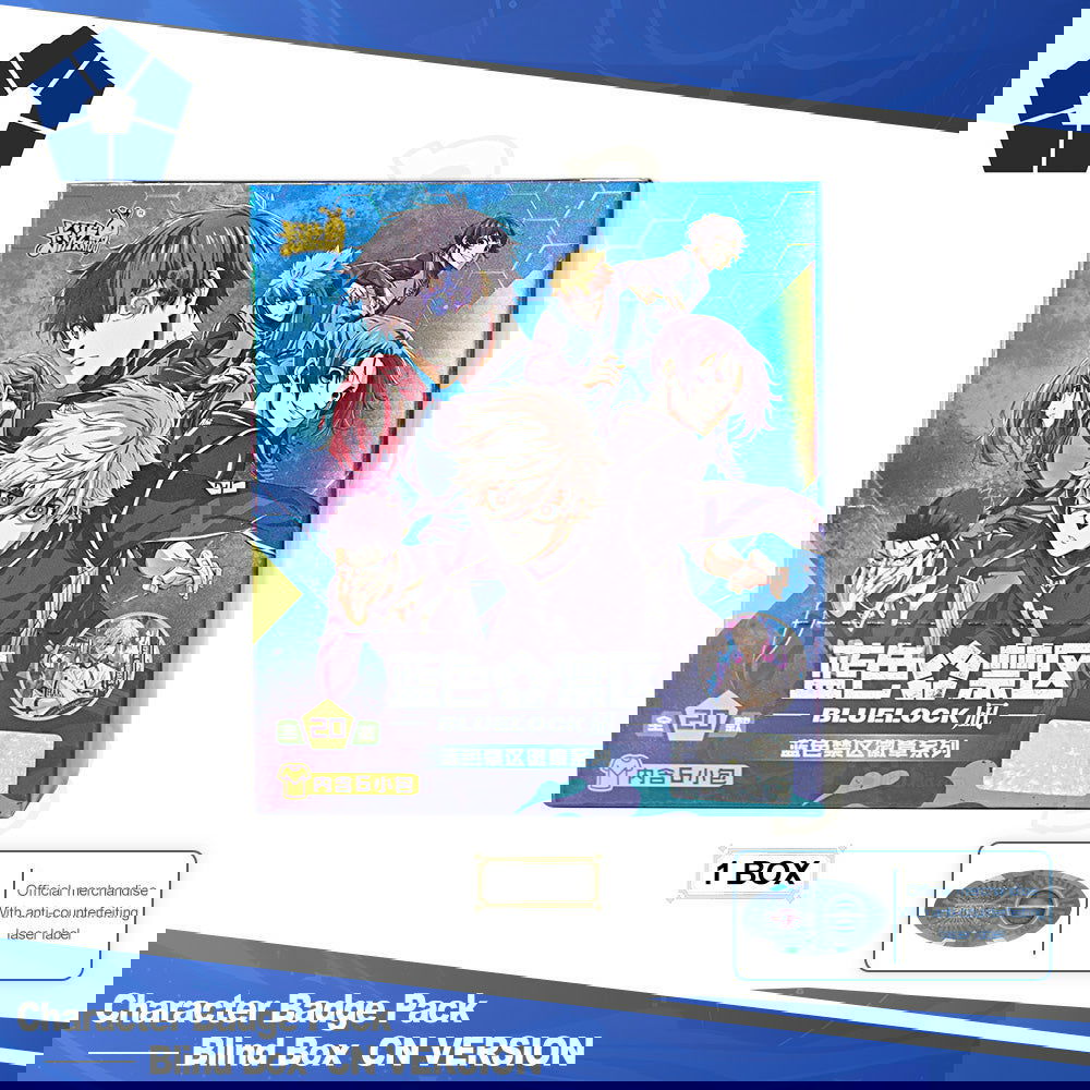 Blue Lock Nagi Badge Series Blue Lock Peripheral CN Genuine - BilaBila