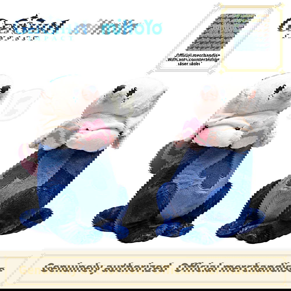 GENSHIN IMPACT Fontemer Themed Series Leisurely Otter Plushies - BilaBila