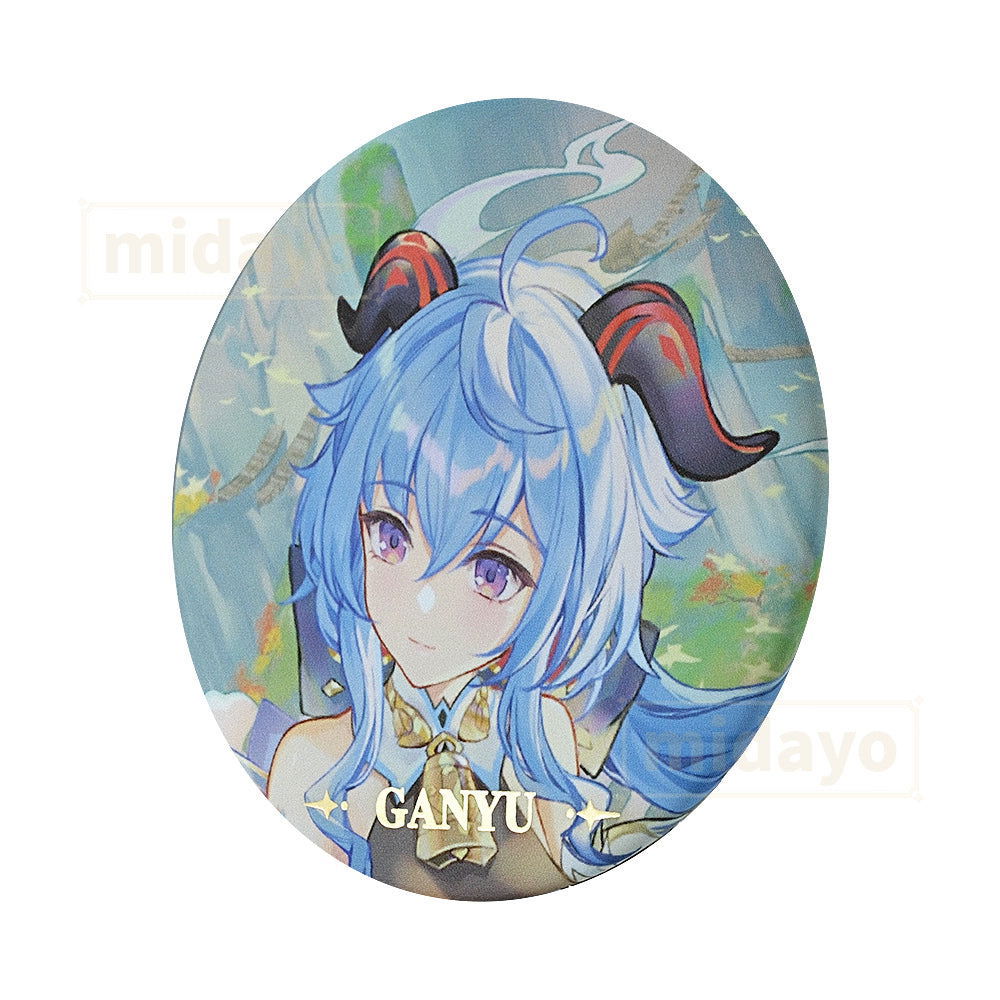 GENSHIN IMPACT Themed Series Character Badge-Ganyu - BilaBila