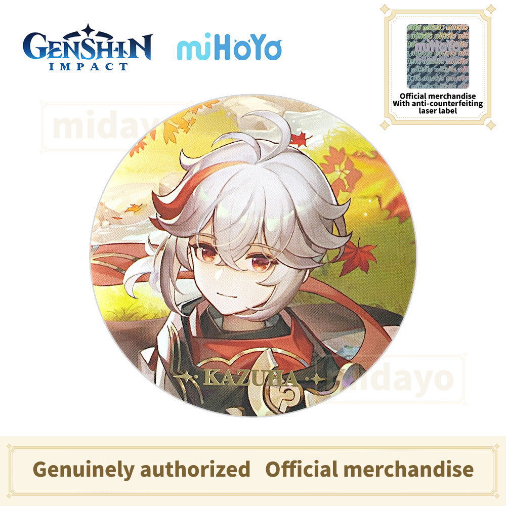 GENSHIN IMPACT Themed Series Character Badge-Kaedehara Kazuha - BilaBila