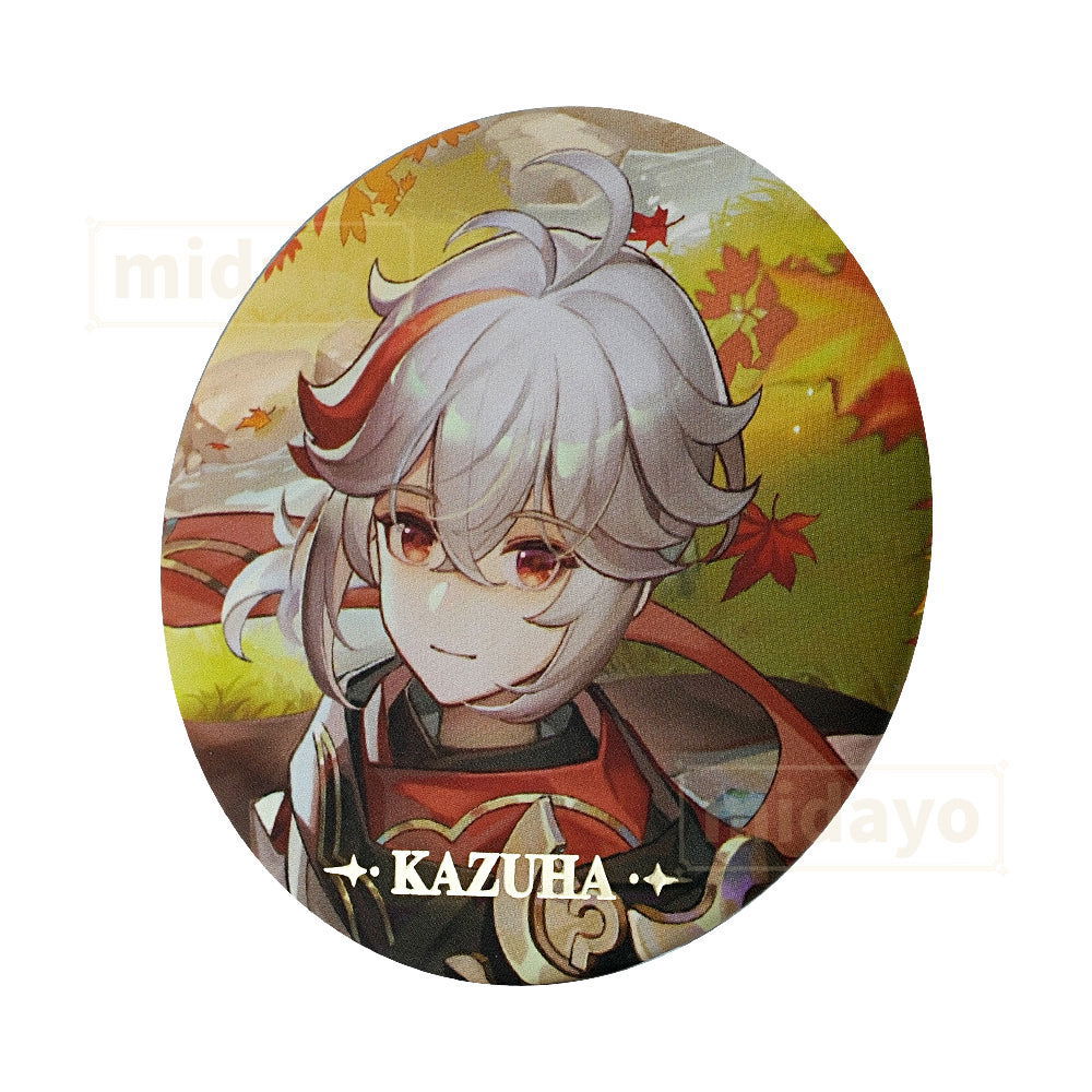 GENSHIN IMPACT Themed Series Character Badge-Kaedehara Kazuha - BilaBila