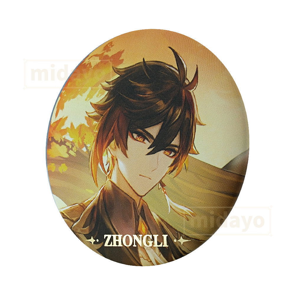 GENSHIN IMPACT Themed Series Character Badge-Zhongli - BilaBila