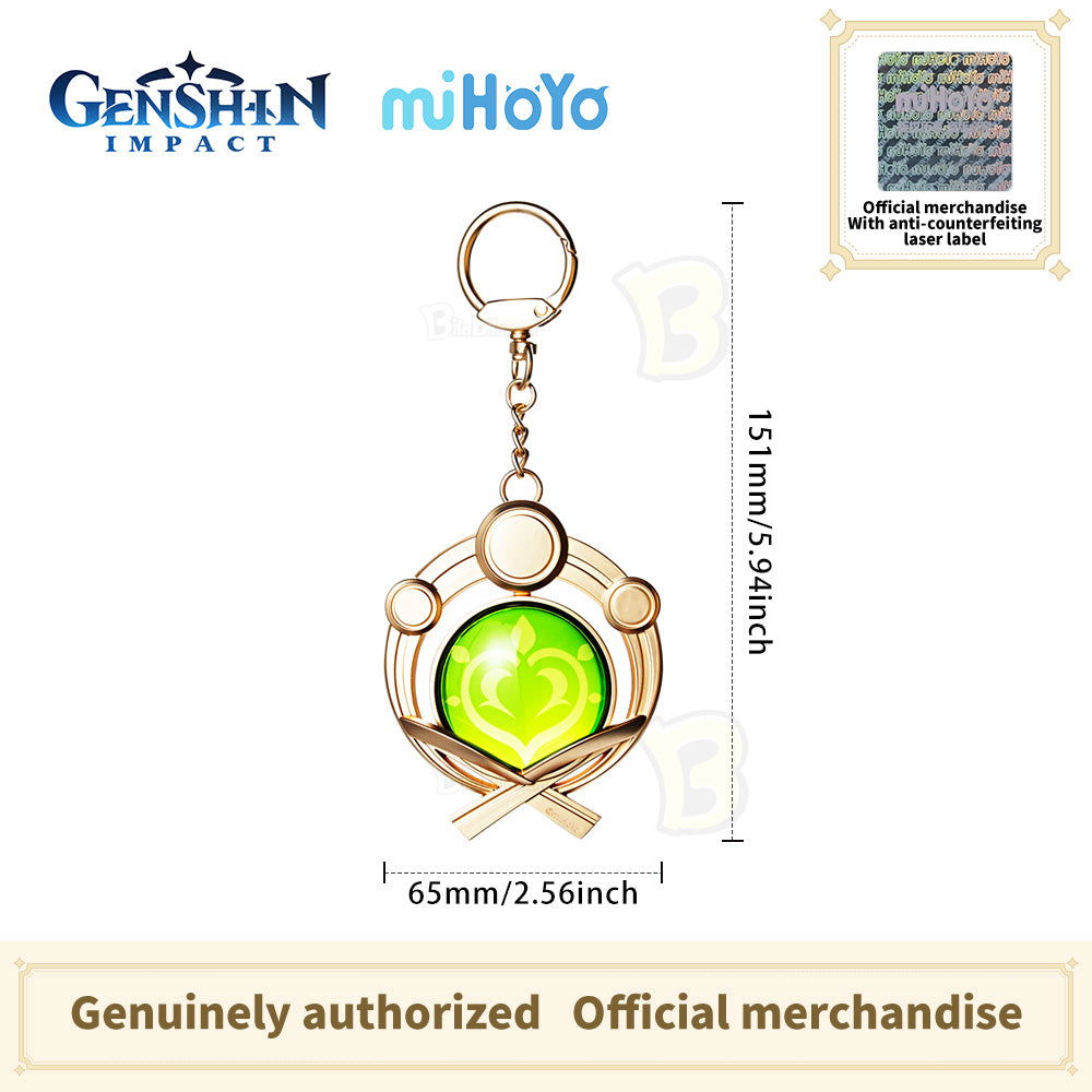 GENSHIN IMPACT Themed Series Vision Keychain-Inazuma: Dendro - BilaBila