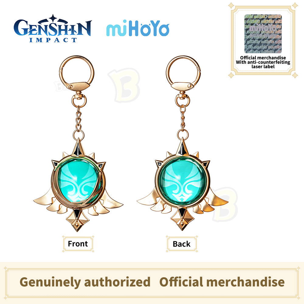 GENSHIN IMPACT Themed Series Vision Keychain-Mondstadt: Anemo - BilaBila