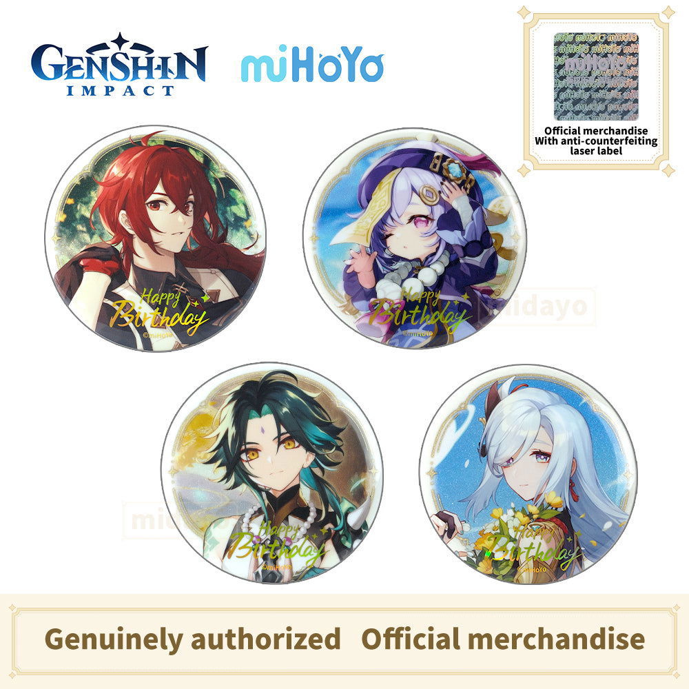 GENSHIN IMPACT  The Destined Day Series Badge - BilaBila