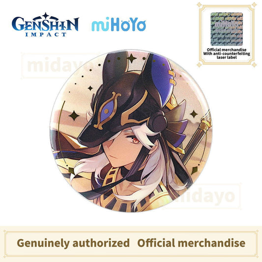 Genshin Impact Anecdote Series Character Badge-Cyno - BilaBila