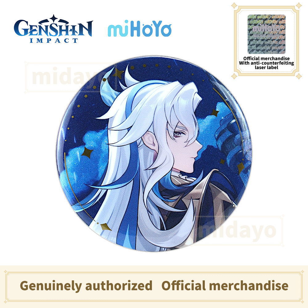 Genshin Impact Anecdote Series Character Badge-Neuvillette - BilaBila