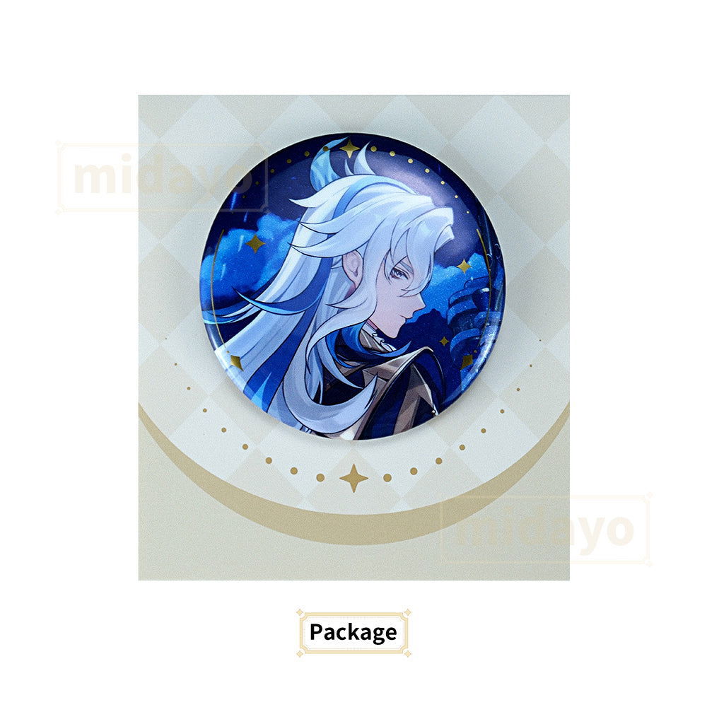 Genshin Impact Anecdote Series Character Badge-Neuvillette - BilaBila