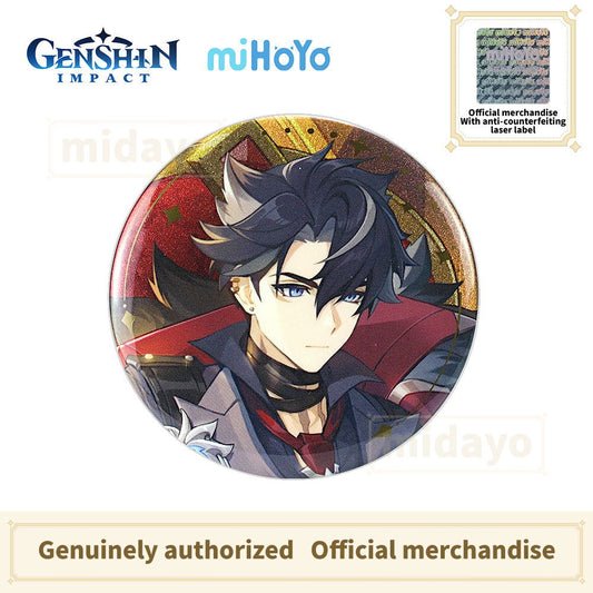 Genshin Impact Anecdote Series Character Badge-Wriothesley - BilaBila