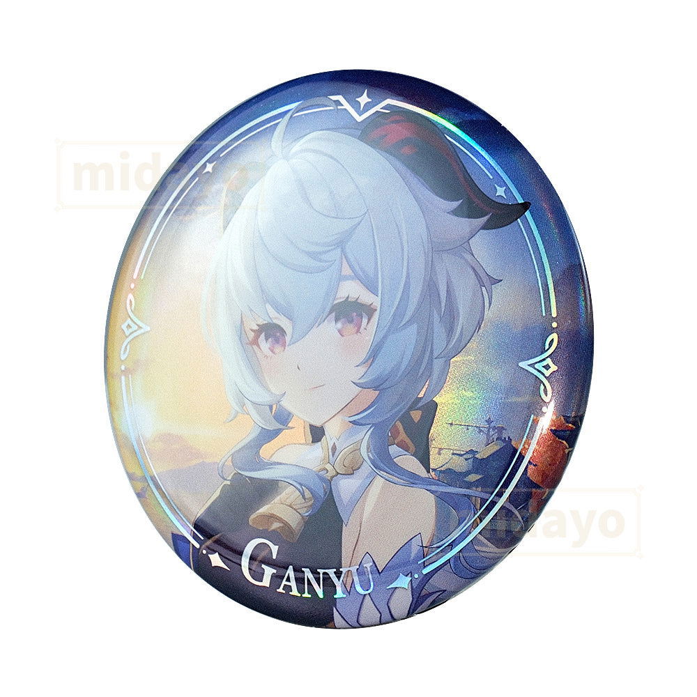 Genshin Impact Character Teaser Series Badge-Ganyu - BilaBila