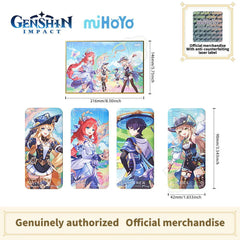 Genshin Impact Themed Series-Summertide Scales and Tales- Nilou Navia Wanderer Kirara - BilaBila