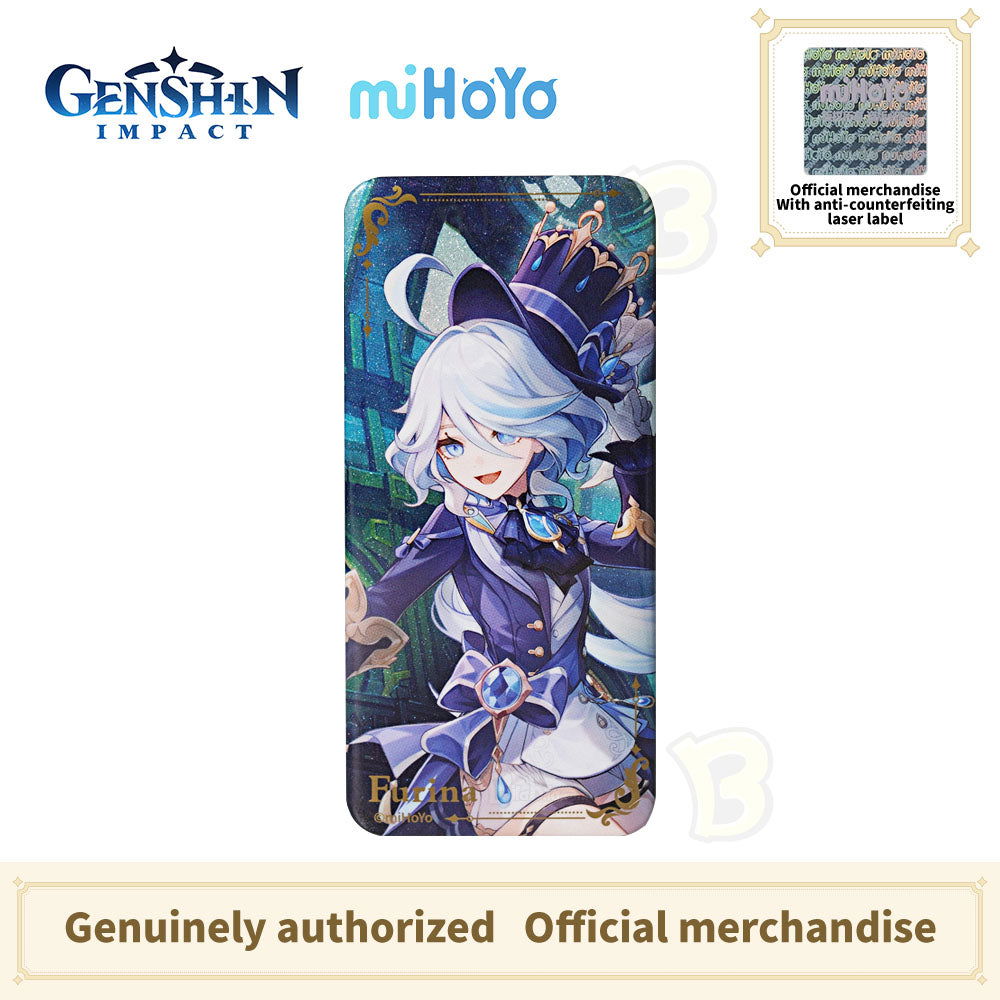 Genshin Impact Themed Square Badge - Furina - BilaBila