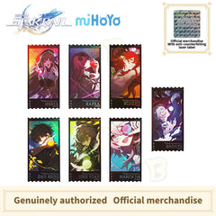 Honkai: Star Rail Departure Countdown Laser Card Set of 7 Pieces - BilaBila