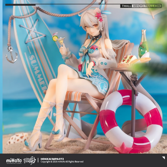 Honkai Impact 3 Kiana Kaslana Figura 1/8 24CM Rimovibile PVC Giocattolo Modello Anime Ragazza 