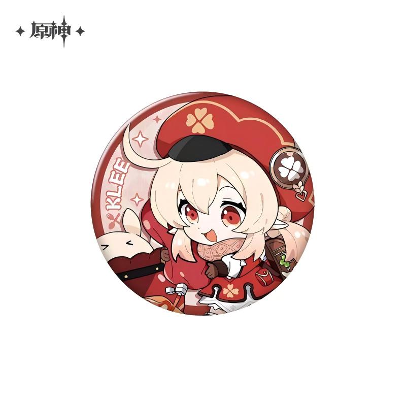 Genshin Impact Delicious Party Series‑Tinplate Badge‑Klee