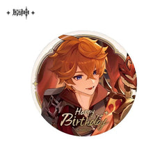 Genshin Impact Destined‑Day Series Character Badge‑Tartaglia (Childe) (2023 Version)