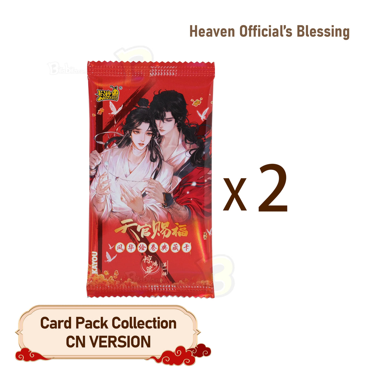 Heaven Official’s Blessing Collection Card Blind Box CN Version, 180 Cards in Total, Includes Scene, Storyboard, and Comic Cards, Randomly Distributed, Trading Cards | Traditional Chinese Design | Paper Cards, Anime Cards