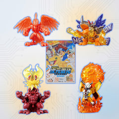 Digimon Dimensional Evolution Series Mini Eraser Figure Blind Box (2 Random Small Boxes)